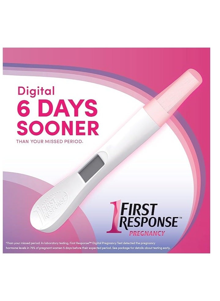 First Response Gold Digital Pregnancy Test, 2 Pack - Image 4